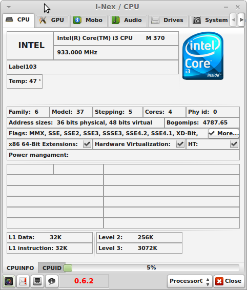 cpu-z similar software