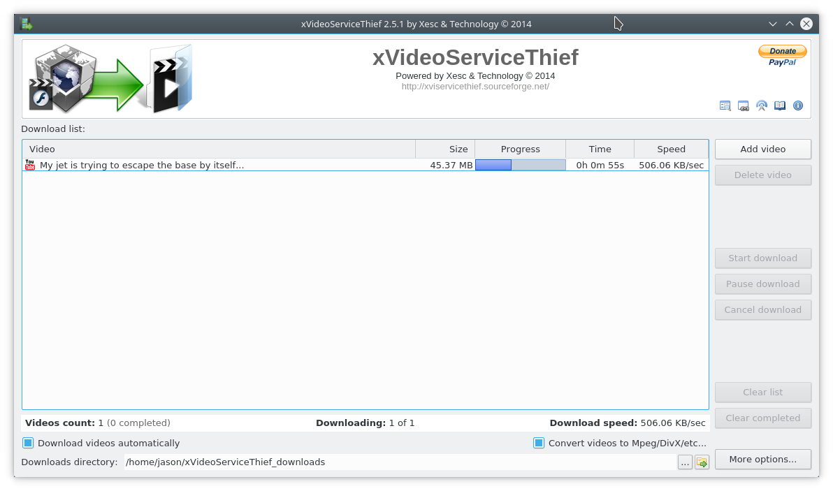 Linux download os Xvideoservicethief