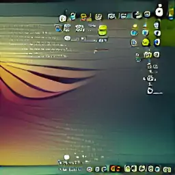 What AI thinks a Linux desktop looks like.