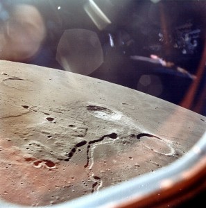Aristarchus Crater seen from Orbiter.