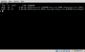 ps -ef command used in FreeBSD UNIX.