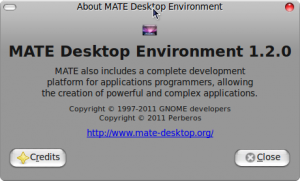 About MATE Desktop Environment.