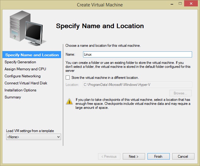 setting up linux virtual machine on windows 10 setting up linux virtual machine on windows 10