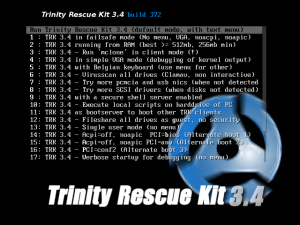 Trinity rescue kit.