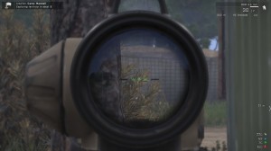 The Arco sight using the scope mode.