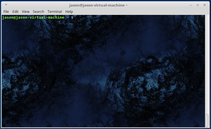 Very attractive customized Linux terminal.