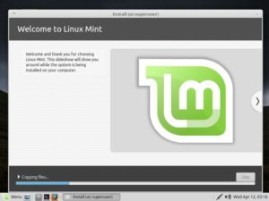 Installing Linux Mint 18.