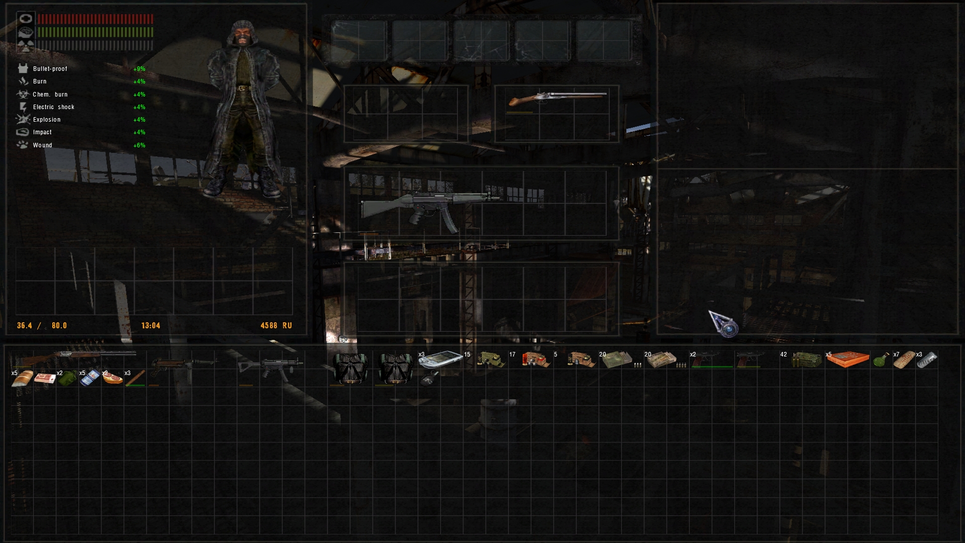 stalker shadow of chernobyl complete mod spawn menu