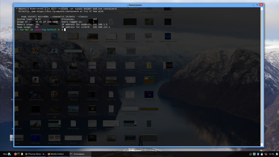 Windows 10 GTK theme on Cinnamon desktop.