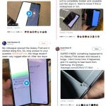 Broken Samsung Galaxy fold `phones.