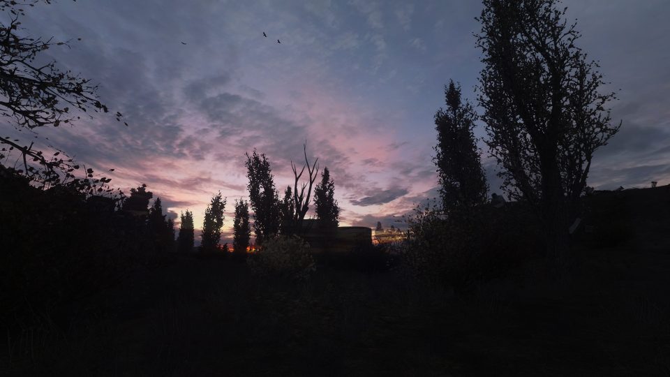 Gorgeous Stalker sunset.