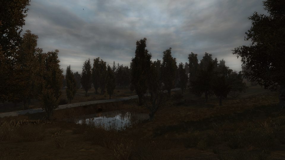 Lost Alpha Pripyat outskirts map is great. This is a beautiful scene.