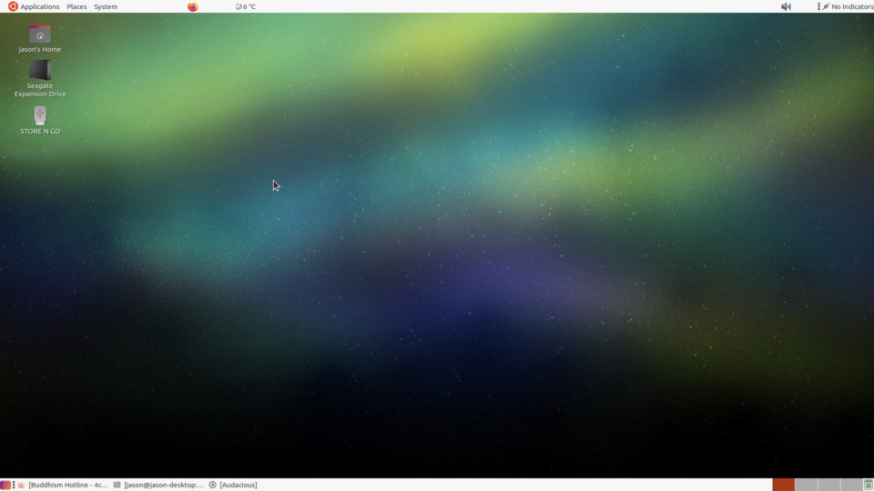 My MATE desktop on Ubuntu 20.04.