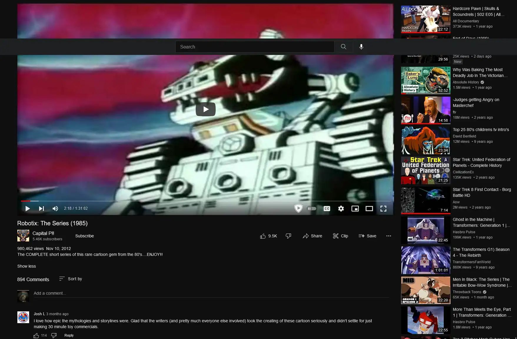 Youtube player layout fixed by Tampermonkey. Nov 2022.