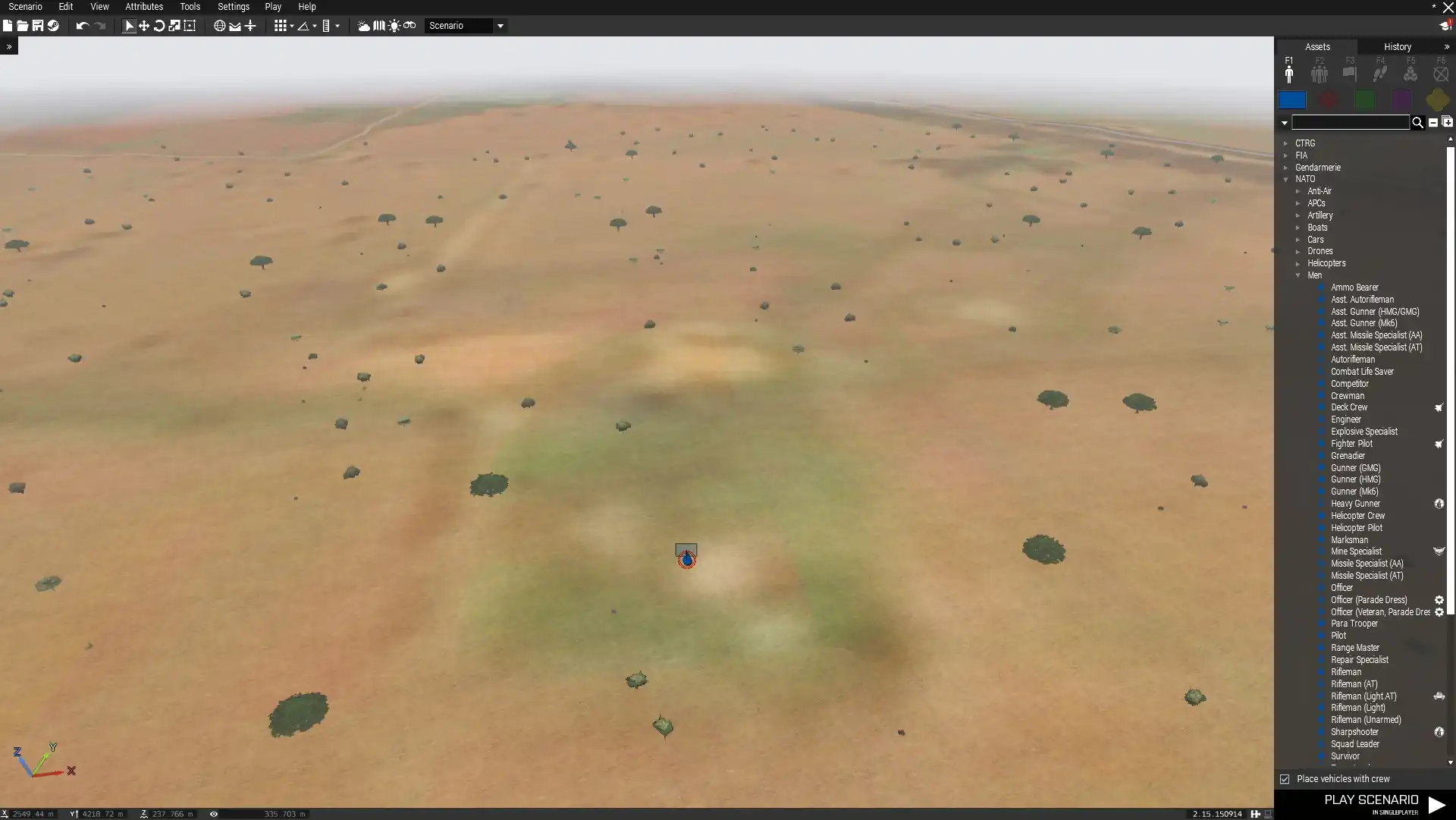 A small sample terrain generated with this utility. This is pretty impressive for a generated terrain.