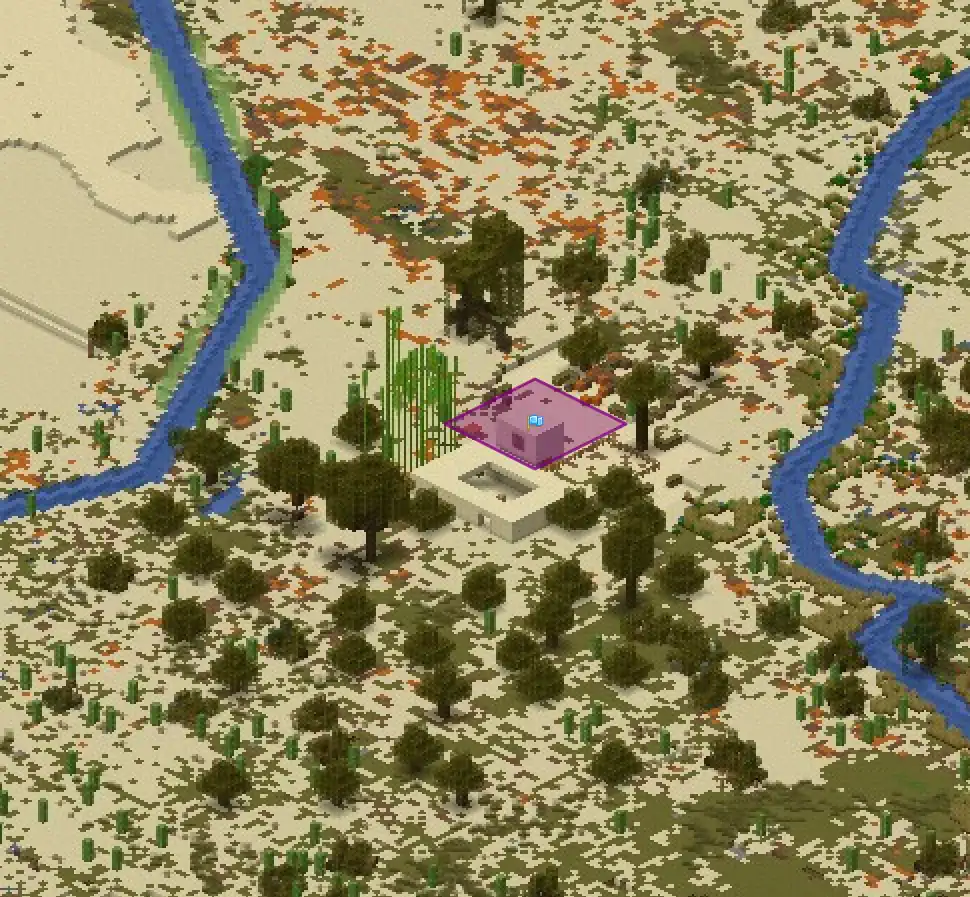 Babylon in Africa, this is a Minecraft map.