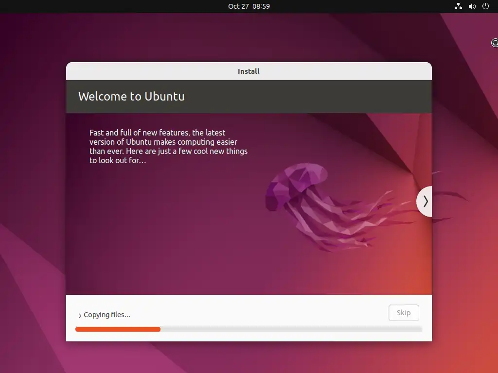 Installing Ubuntu 22.04.