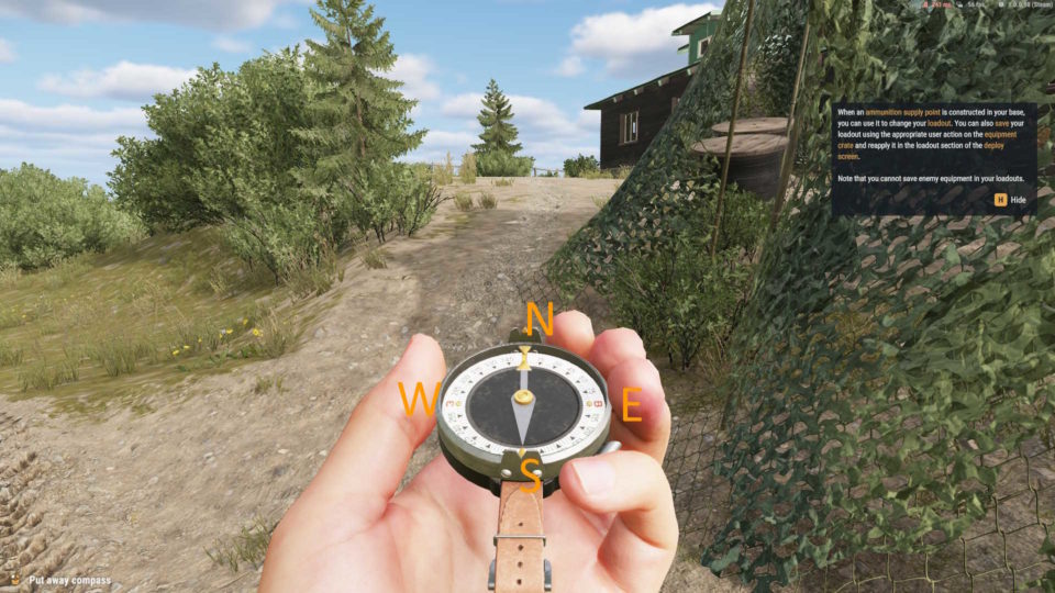 Andrianov Compass in-game.
